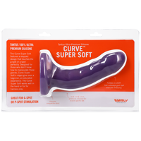Silicone Curve Dildo Amethyst