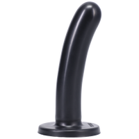 Silk Medium Silicone Dildo Black