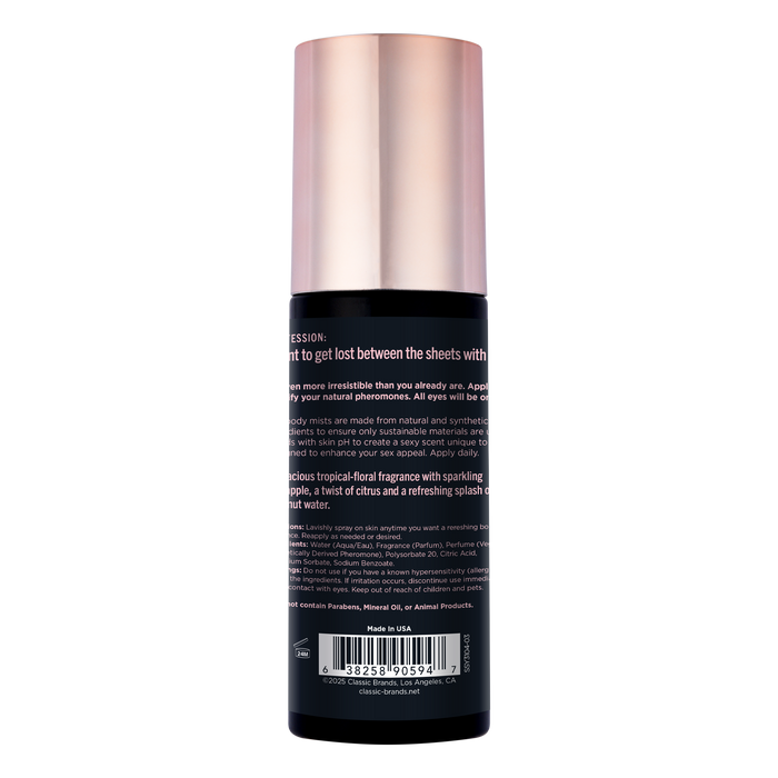 SIMPLY SEXY PHEROMONE BODY MIST - AFTERNOON DELIGHT - 3.35 floz | 99mL