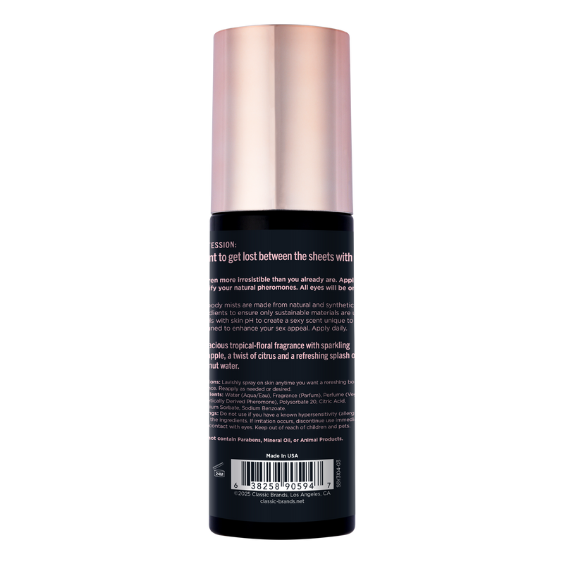 SIMPLY SEXY PHEROMONE BODY MIST - AFTERNOON DELIGHT - 3.35 floz | 99mL