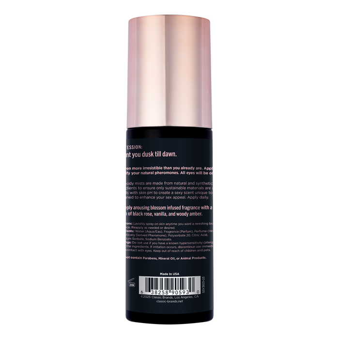SIMPLY SEXY PHEROMONE BODY MIST - ALL NIGHT LONG - 3.35 floz | 99mL