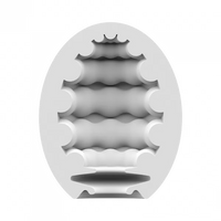 Masturbator Egg 3er Set (Riffle) Light Green